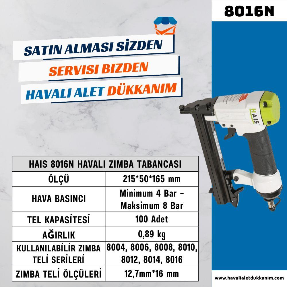 HAIS 8016N Havalı Zımba Tabancası