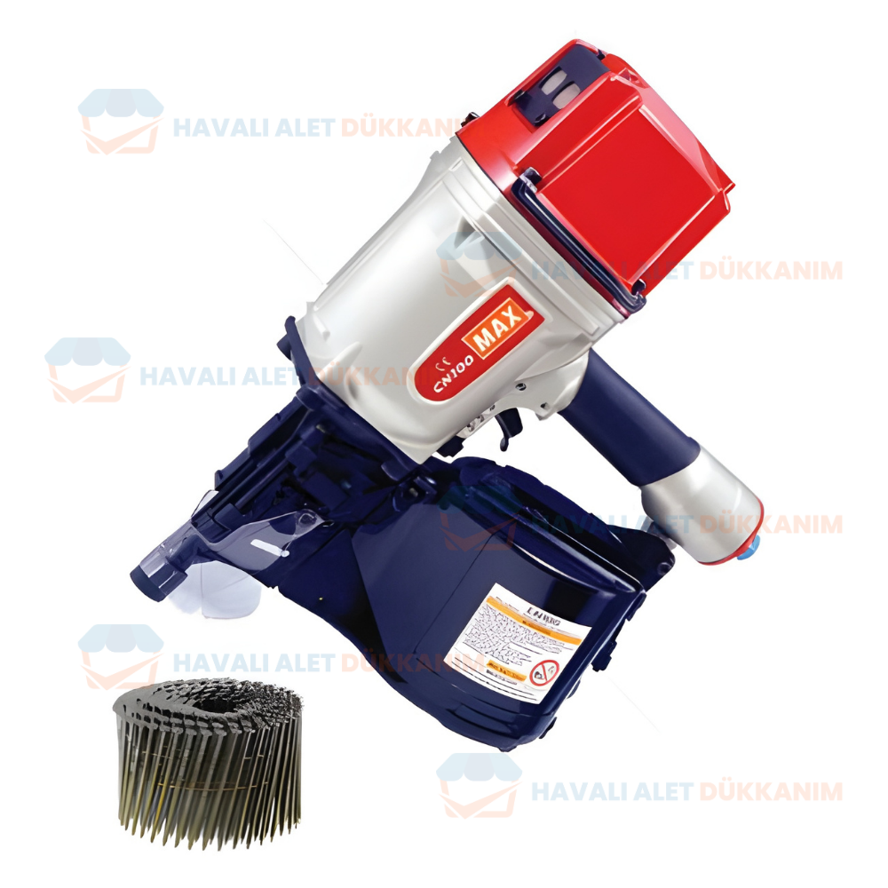 MAX CN100 Havalı Rulo Çivi Tabancası