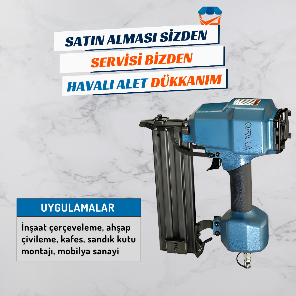 OSAKA OPT 86064 Havalı Çivi Tabancası 64 mm