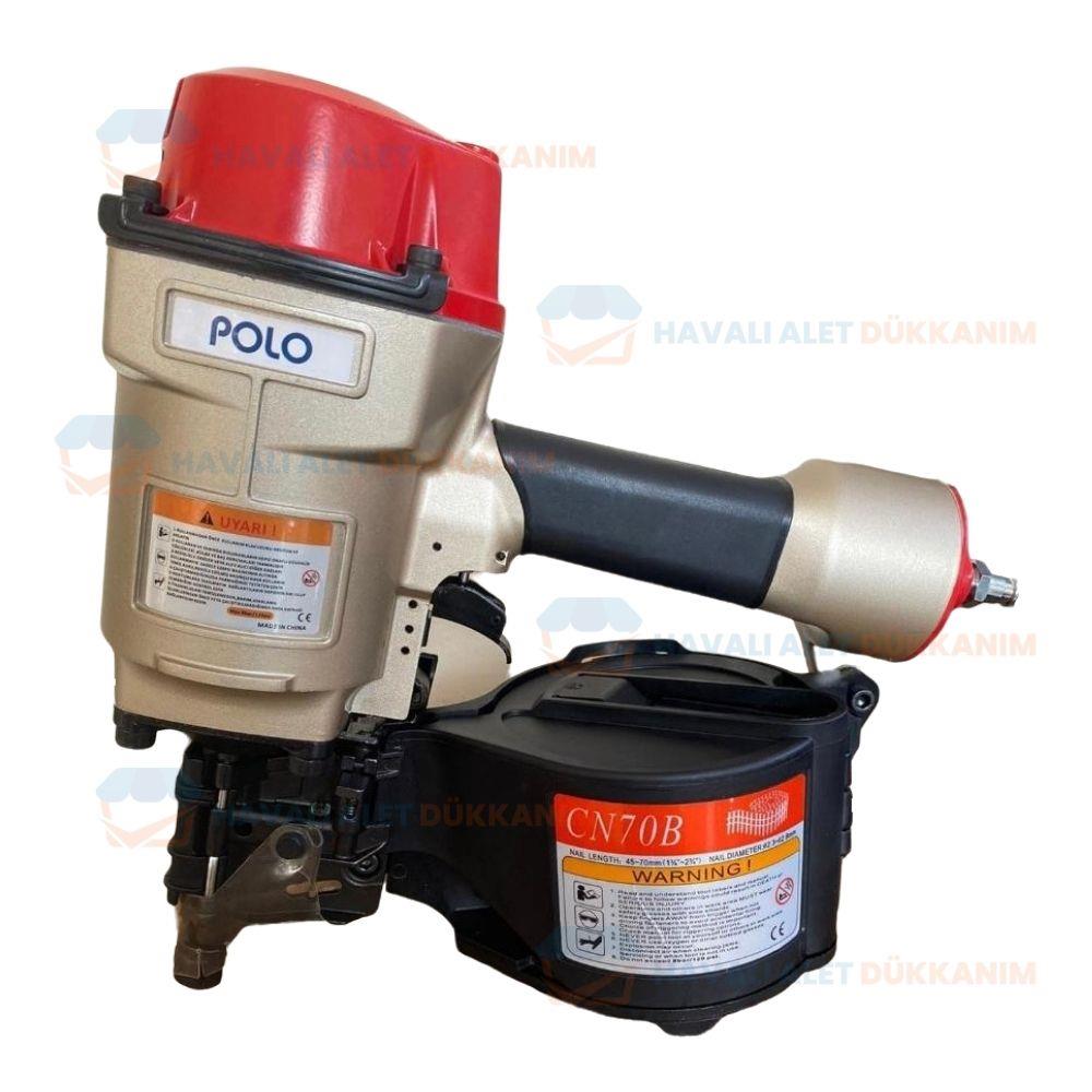 POLO CN70B Havalı Rulo Çivi Tabancası