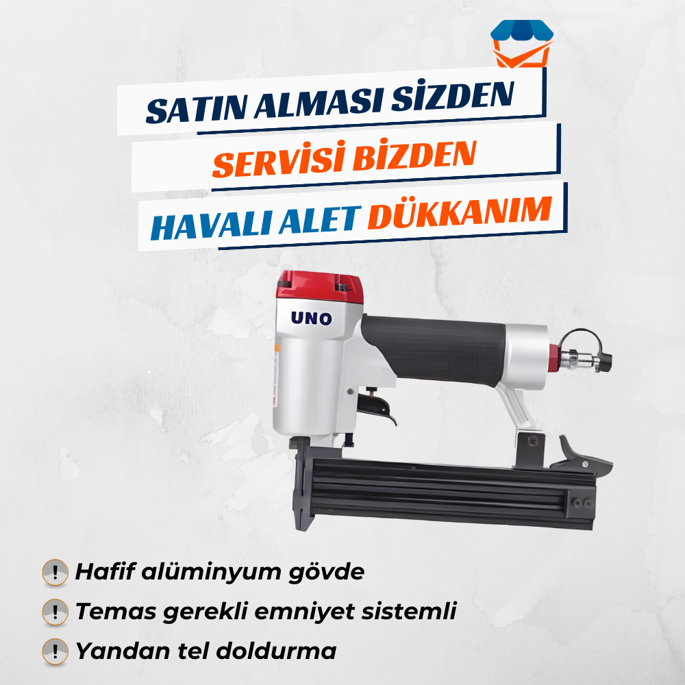 UNO UNODF32 Hafif Başlı Çivi Tabancası 10-32 mm
