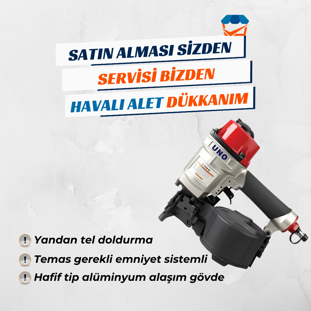 UNO UNODCN55 ROLL Çivi Tabancası 25-57 mm