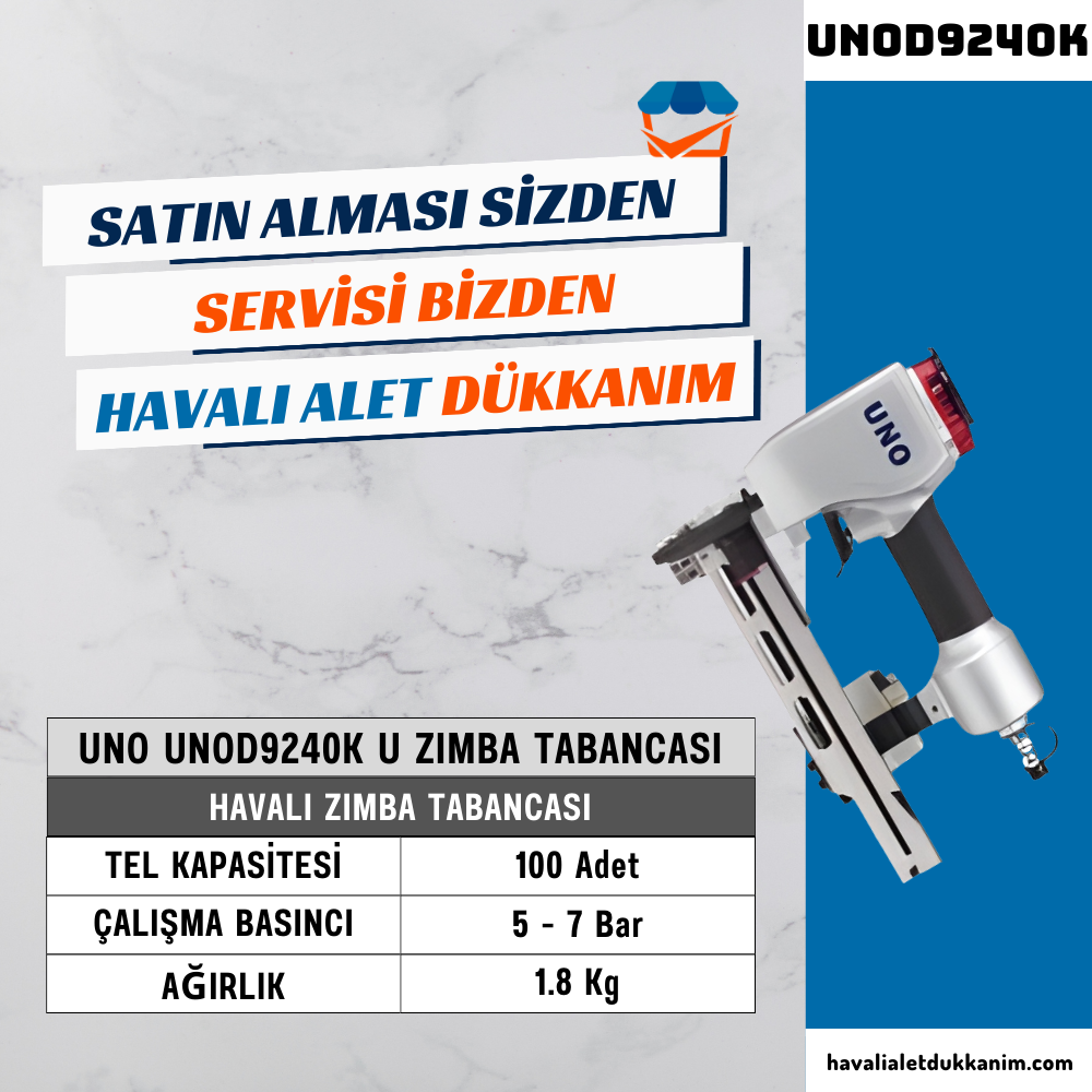 UNO UNOD9240K U Zımba Tabancası 25-40 mm