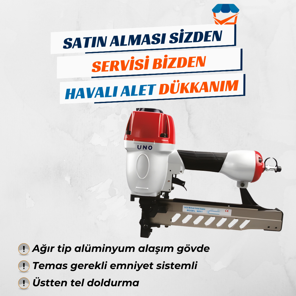 UNO UNODN851C U Zımba Tabancası (100/50) 25-50 mm