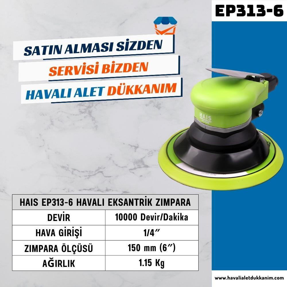 HAIS EP313-6 Havalı Eksantrik Zımpara Makinesi 150 mm