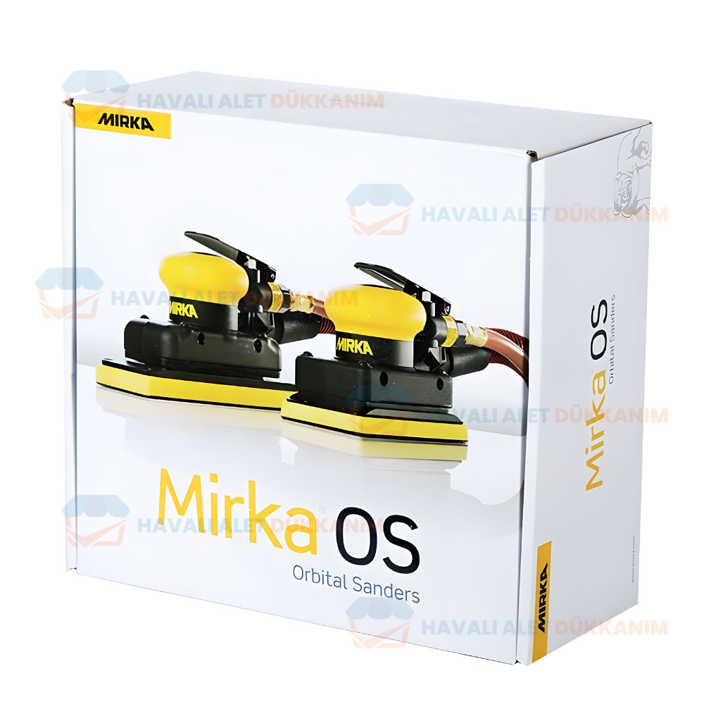 MIRKA OS 343CV Havalı Zımpara Makinesi 75x100 mm