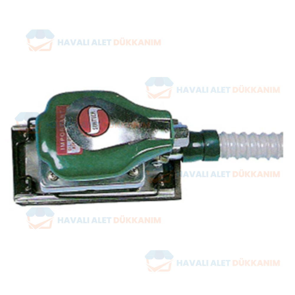 SUNTECH SM-650 Havalı Eksantrik Titreşimli Zımpara (Toz Emişli)