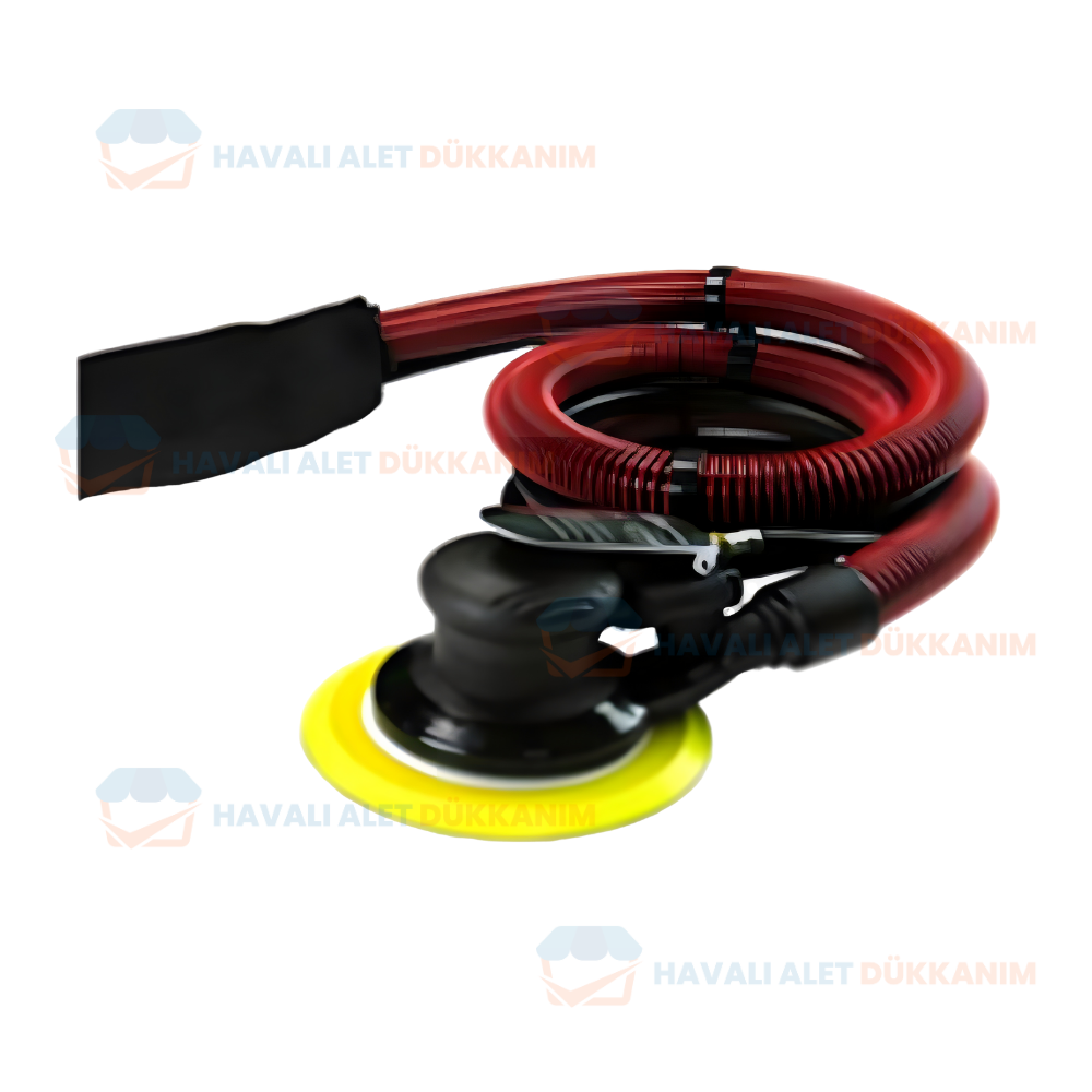 SUNTECH SM-66-6133A Havalı Eksantrik Dairesel Zımpara (Toz Emişli)