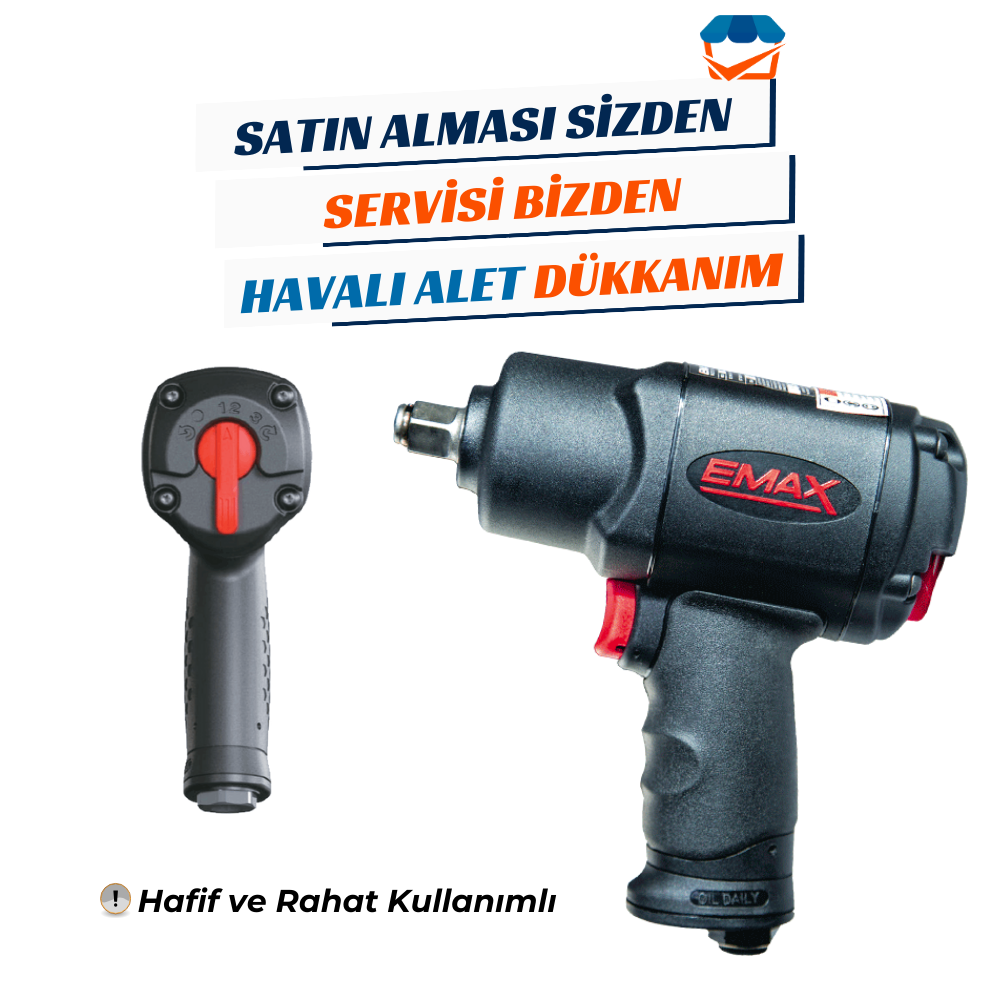 EMAX ET-1542 Havalı Kompozit Somun Sökme 1/2