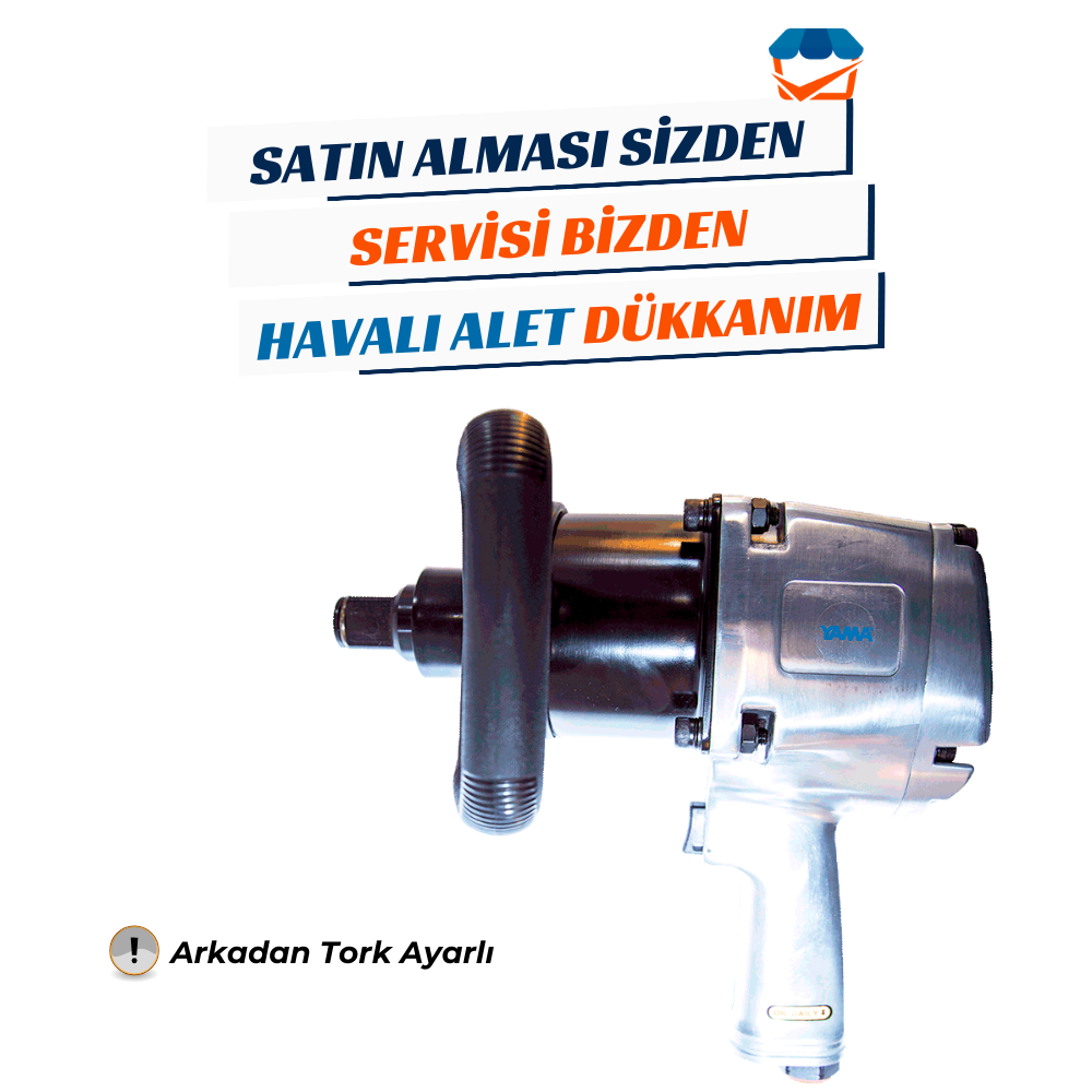 YAMA AT-6083P Havalı Kabzalı Somun Sökme 1