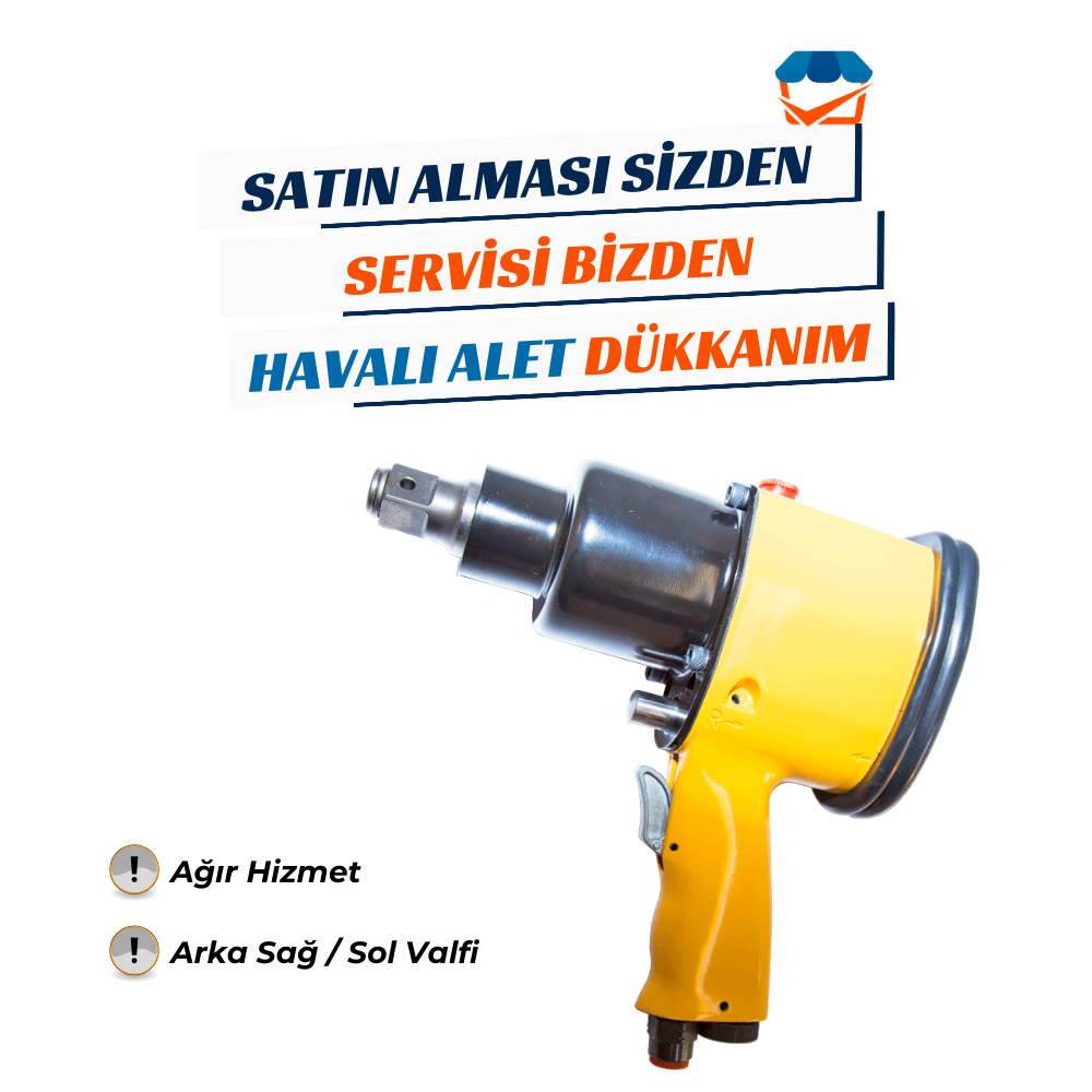 YAMA AT-5065 Havalı Kabzalı Somun Sökme 3/4