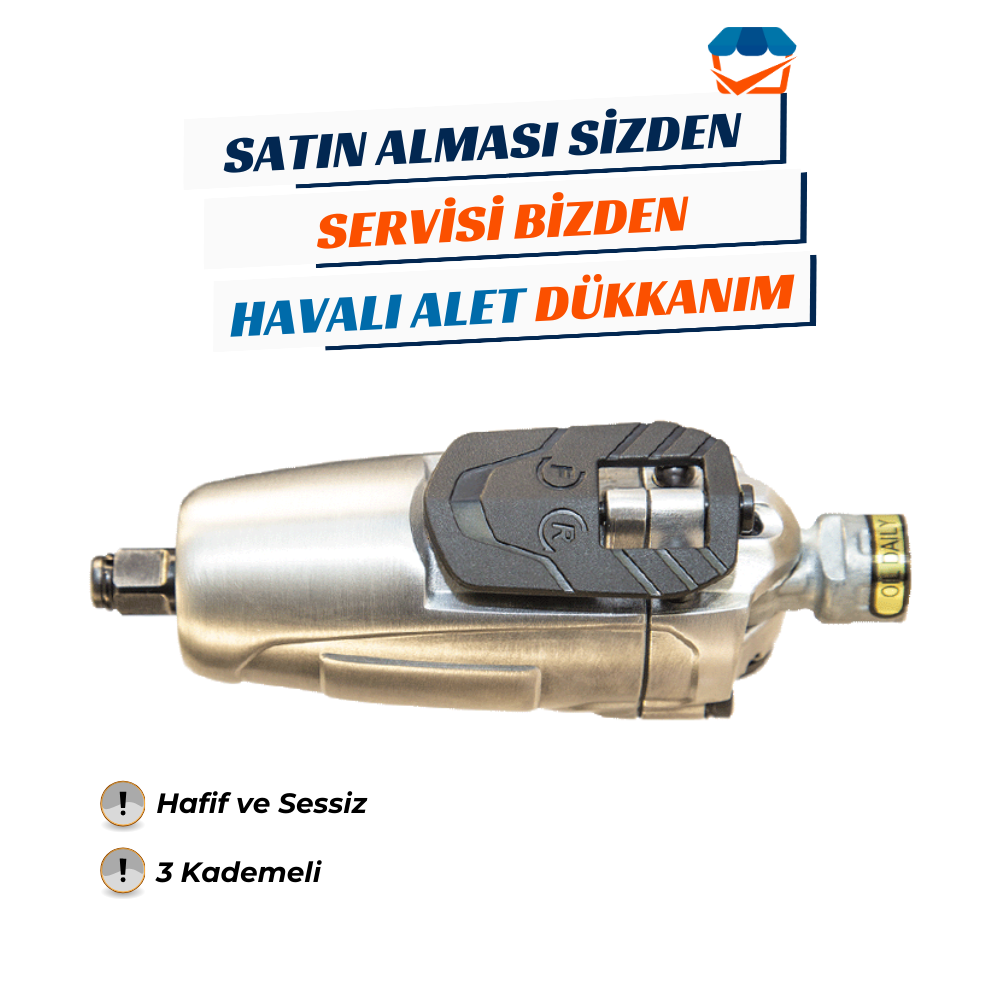 EMAX ET-1321 Havalı Avuç İçi Somun Sökme 3/8