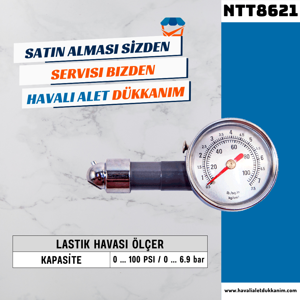 NT Tools NTT8621 Lastik Havası Ölçer