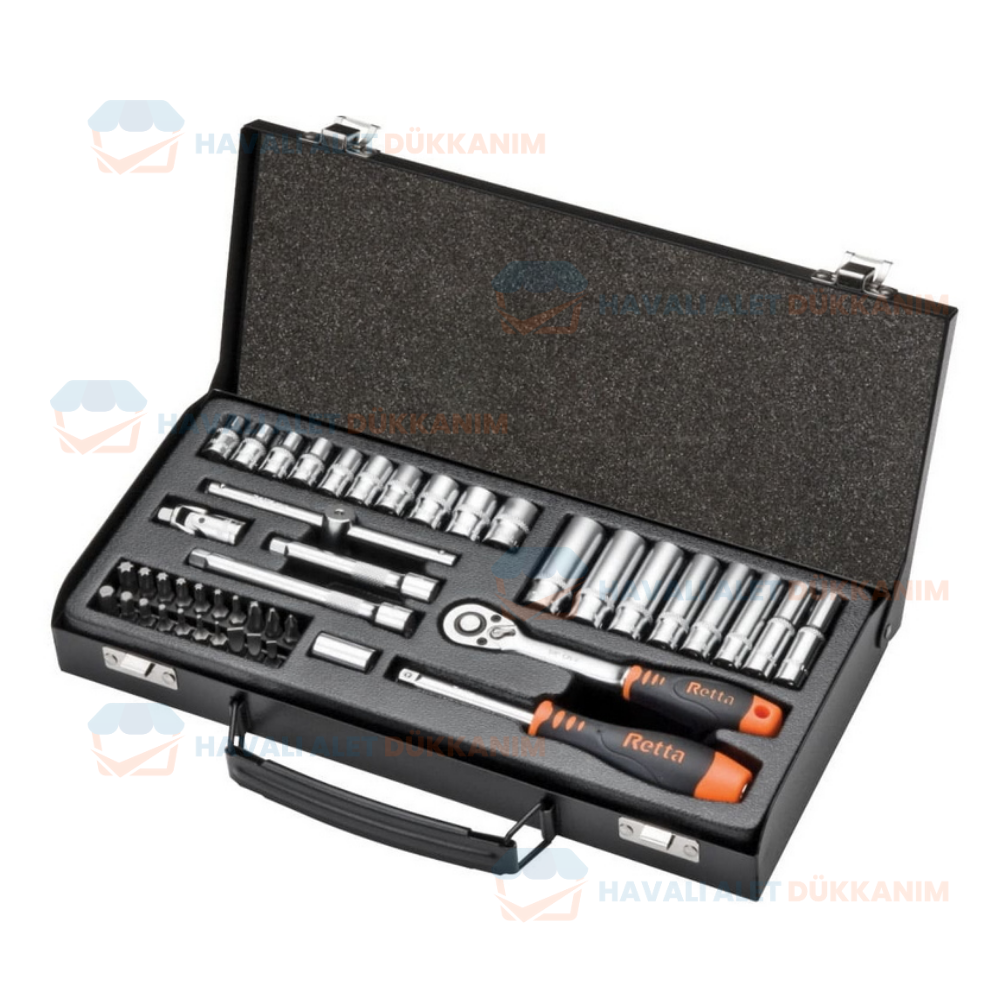 Lokma ve Bits UçRETTA RLT4501 Altı Köşe Lokma Takımı 1/4