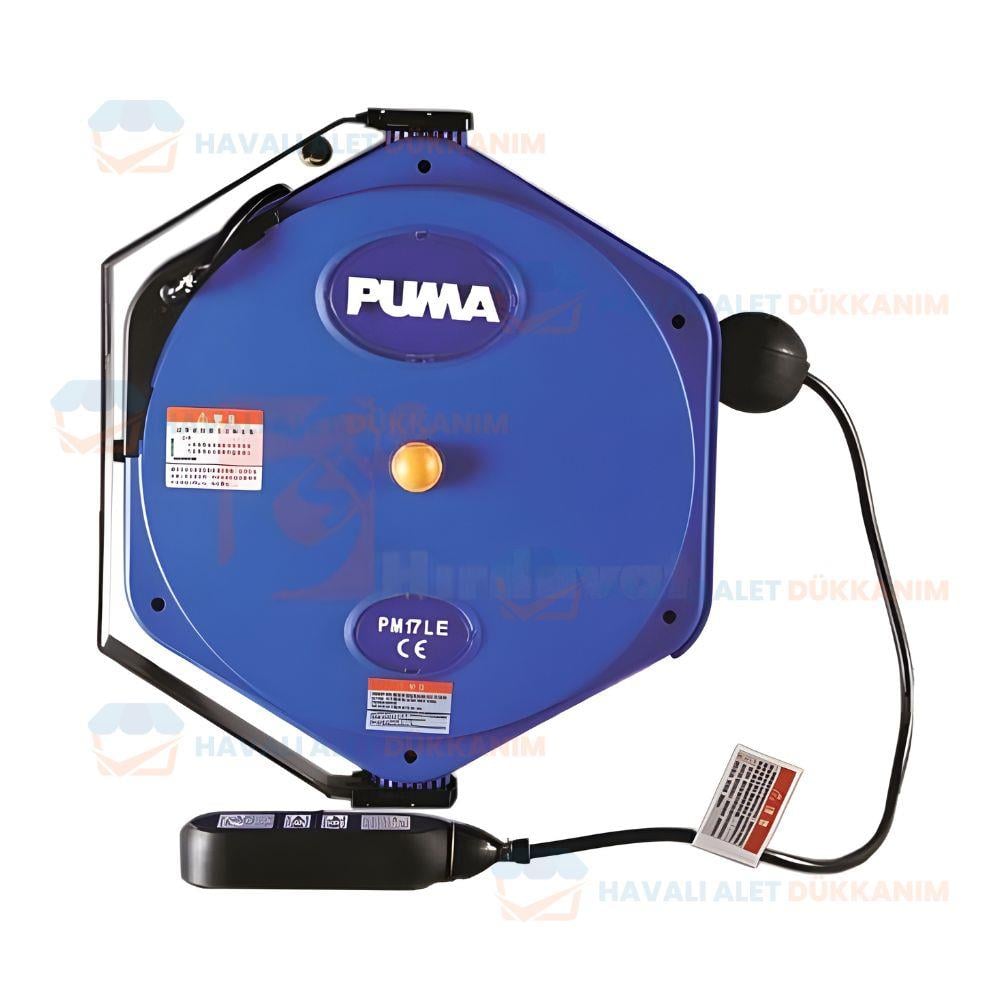 GAV PM-17LE Makaralı Elektrik Kablosu 17 Metre
