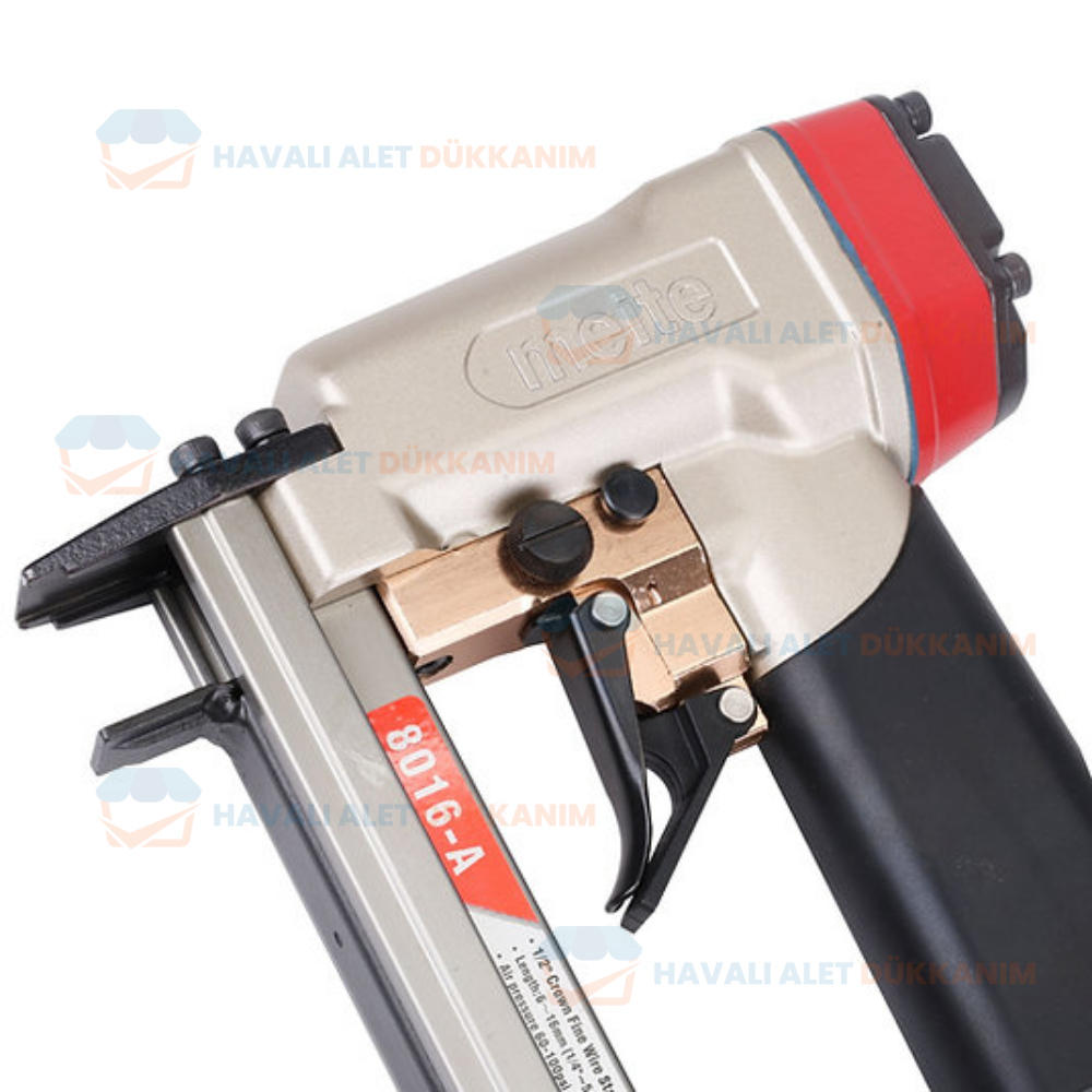 Meite YATM-8016-A Havalı Otomatik Çarpma Tetikli Zımba Tabancası 6-16 mm