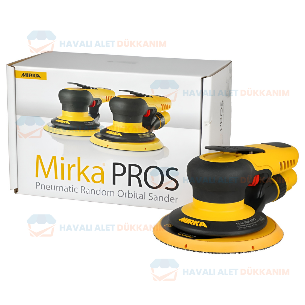 MIRKA PROS 650CV Havalı Zımpara Makinesi 150 mm