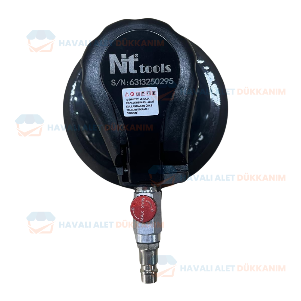 NT Tools 6313 Havalı Orbital Zımpara 150 mm 12000 RPM
