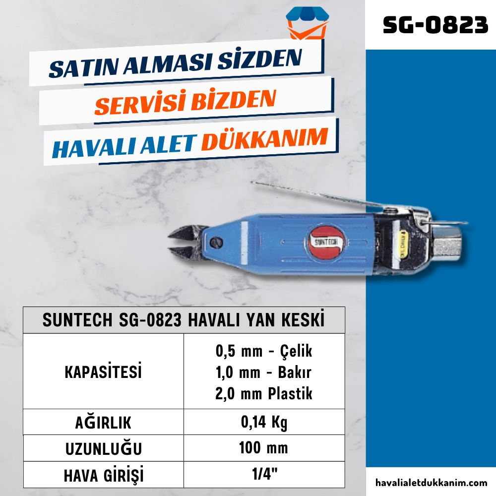 SUNTECH SG-0823 Havalı Yan Keski