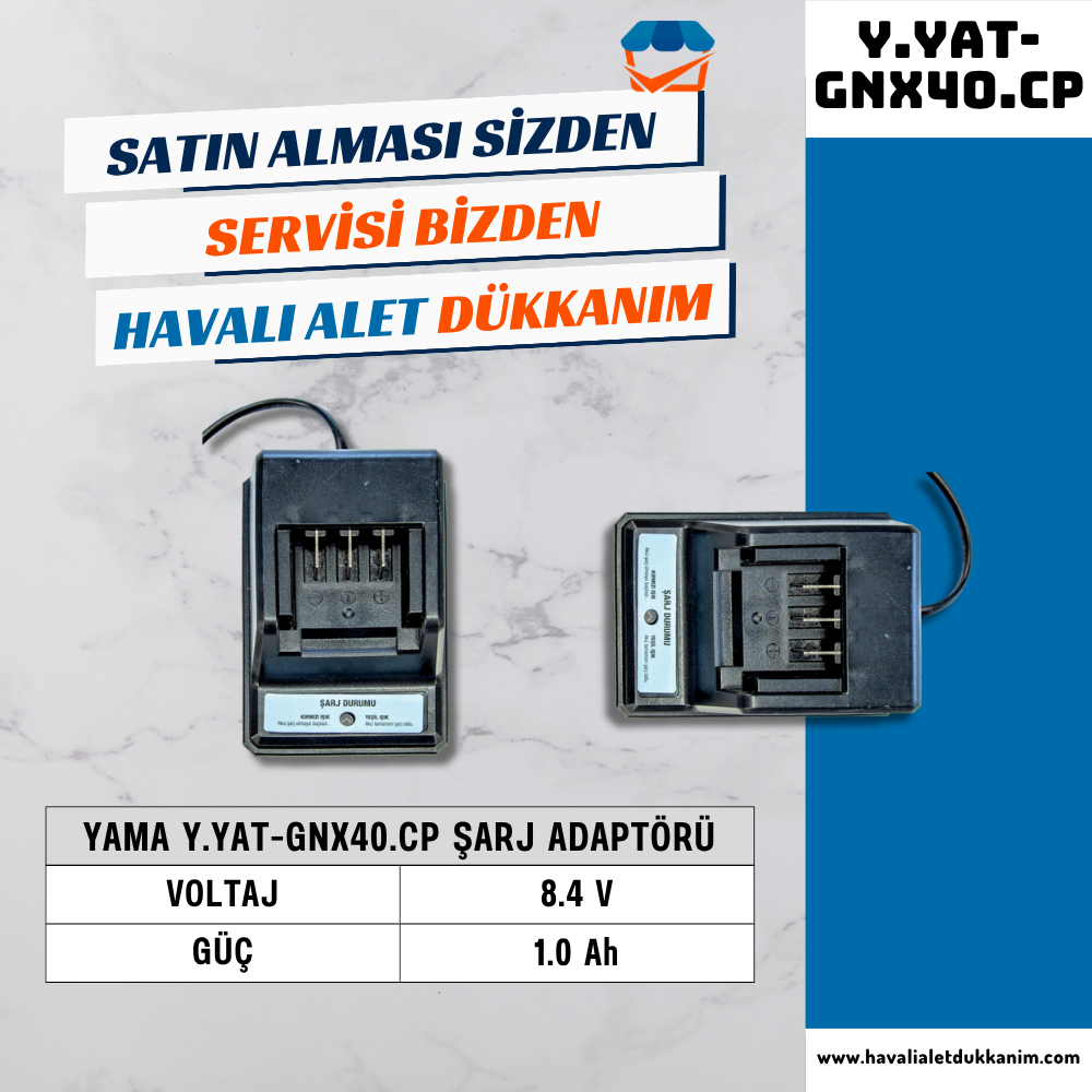 YAMA Y.YAT-GNX40.CP Şarj Adaptörü - Gazlı Tabanca İçin