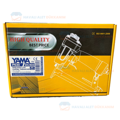 YAMA YAT-P630-DC403 Havalı Başlıksız Çivi Çakma Tabancası