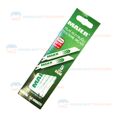 MAIER MTK01 5li Tilki Kuyruğu Metal Testere Bıçağı 150 mm
