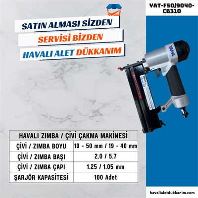 YAMA YAT-F50-9040-CB310 Havalı Zımba / Çivi Çakma Makinesi