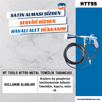 NT Tools NTT95 Metal Temizlik Tabancası
