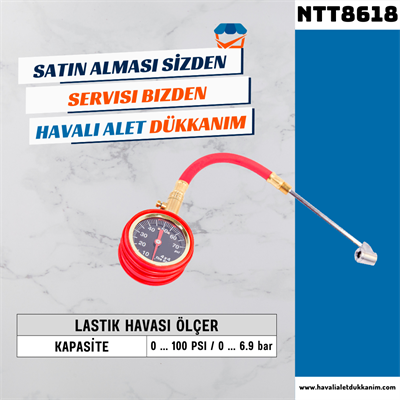 NT Tools NTT8618 Lastik Havası Ölçer