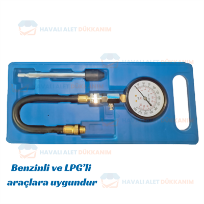 NT Tools NT1001 2 Parça Motor Kompresyon Test Cihazı