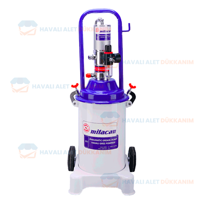 Mitacan Mitapomp MTGP5012 Havalı Gres Pompası 12 Kg Depolu 50:1