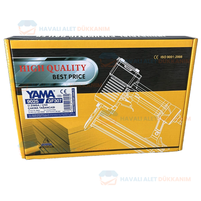 YAMA YAT-9025-GF307 Havalı U Zımba Tabancası 12-25 mm