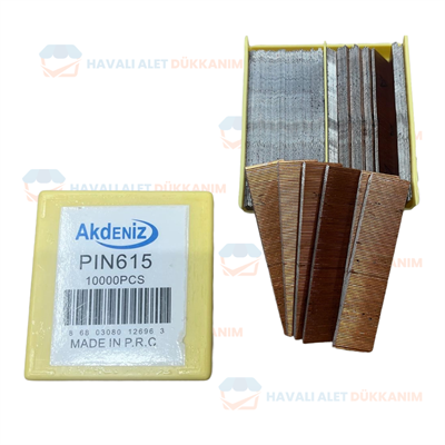 Akdeniz Pin Çivi 23 GA 06x15 mm 10.000 Adet/Kutu