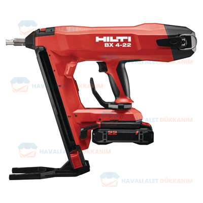 Akülü Çivi ÇakmaHilti BX 4-22 Akülü Beton Çivi Çakma Tabancası ve 7000 Adet Çivi