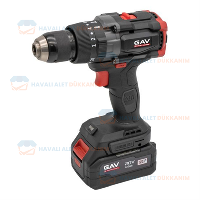 GAV A160 Akülü Darbeli Delme - Vidalama 20V 120 Nm