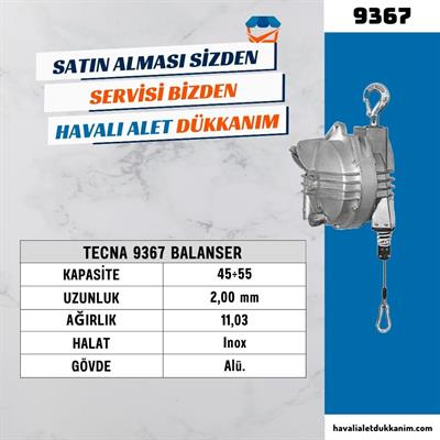 TECNA 9367 Balanser 45 - 55 kg | 2 Metre Halat