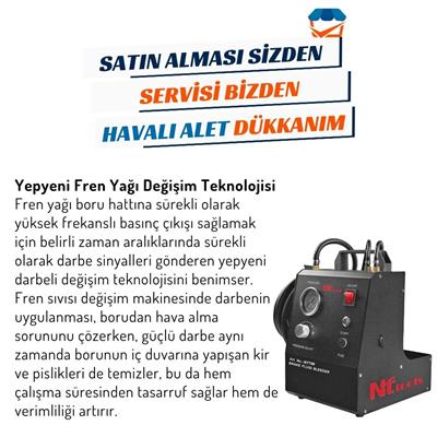 NT Tools NTT96 Fren Hidrolik Yağ Değişim Cihazı ve Kiti