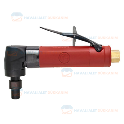 Chicago Pneumatic CP3019-20AC CNOMO Havalı Açılı Kalıpçı Taşlama Makinesi 1/4