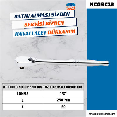 Crv 90 Diş Toz Korumalı Cırcır Kol