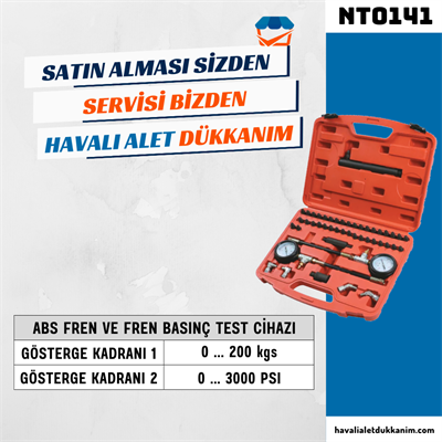 NT Tools NT0141 ABS Fren ve Fren Basınç Test Cihazı