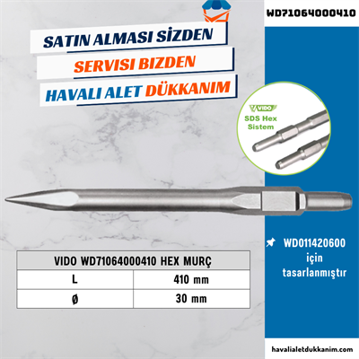 VIDO WD71064000410 HEX Murç 410 mm
