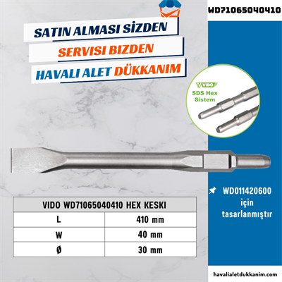 VIDO WD71065040410 HEX Keski 410 mm