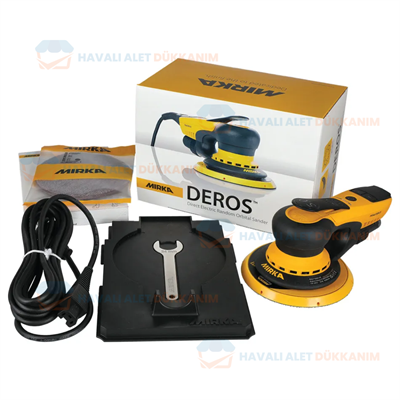 MIRKA DEROS 650CV Elektrikli Zımpara Makinesi 150 mm