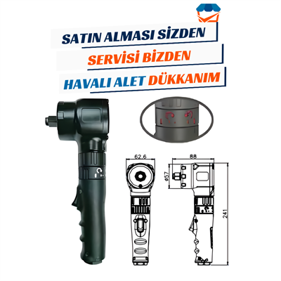 GAV OS-2912R Havalı Somun Sökme 1/2