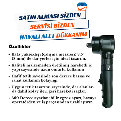 GAV OS-2912R Havalı Somun Sökme 1/2