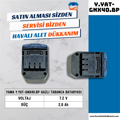 YAMA Y.YAT-GNX40.BP Gazlı Tabanca Bataryası GNX40 için
