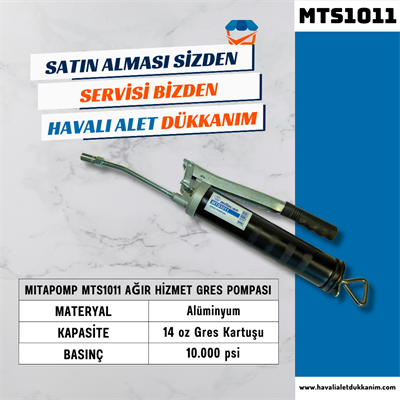 Mitacan Mitapomp MTS1011 Ağır Hizmet Gres Pompası