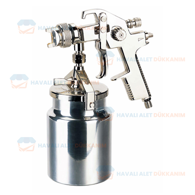 KL PRO AB17S Havalı Alttan Alüminyum Depo Boya Tabancası 1.7 mm