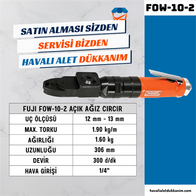 FUJI FOW-10-2 Açık Ağız Cırcır
