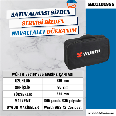 Würth 5801101955 Makine Çantası